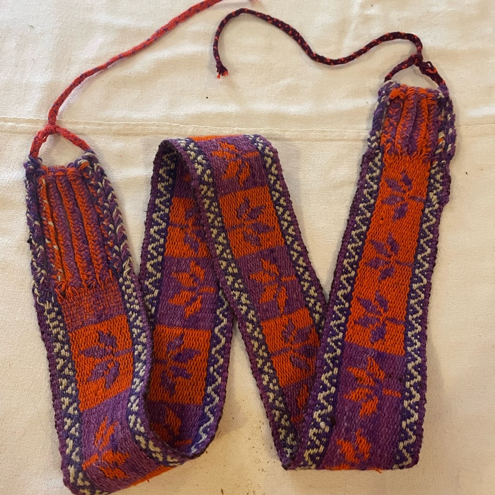Traditional woven belt L
